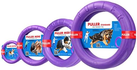 Colar Puller Midi Dois anéis não apenas brinquedos para cães Toy ativo para cães Toys de fitness para