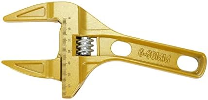 Chave de chave ajustável do sscon 6 - 68 mm largura de abertura de abertura curta