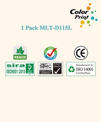 Substituição de cartucho de toner de MLT-D115L compatível com impressão colorida para Samsung Mltd115l 115L