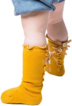 5pack Princess Ruffle meias, meias altas, meias longas para crianças meninas crianças baby