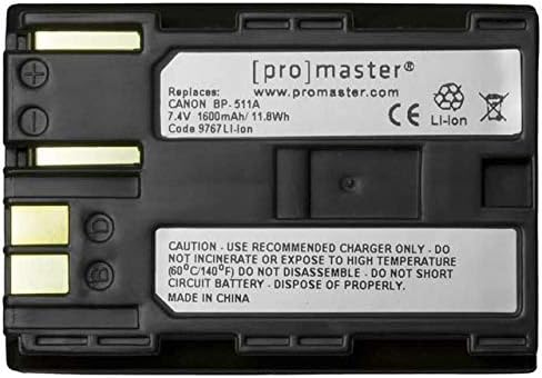 Promaster PBP-511A Substituição para a bateria Canon BP-511
