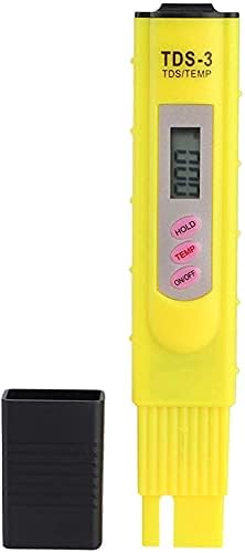 Nianxinn Testador TDS preciso, AUTOMENTO AUTOMÁTICO EXTIVO LCD Digital 0-9990ppm Pen do medidor de água,