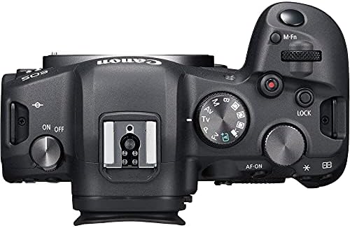 Câmera digital sem espelho R6 R6 com 24-105mm f/4l Lente + Canon RF 50mm f/1,8 lente stm + monitor 4k + fones