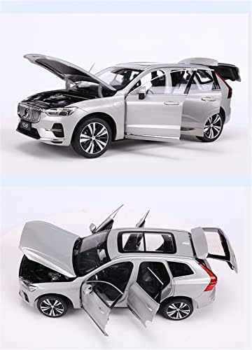 Veículos modelo de escala Apliqe para Volvo XC60 2022 SUV Simulação Die Coleção de Modelos de Carro