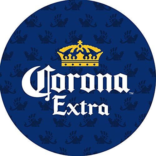 Marca registrada Gameroom Corona Extra Chrome Bar Banco com giro - Griffin - Por Corona