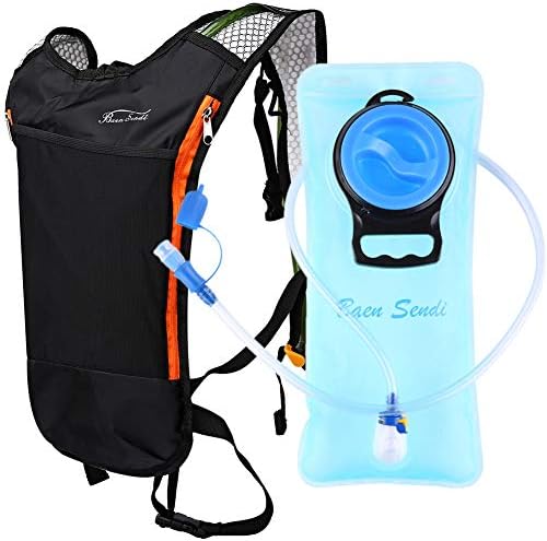 Pacote de hidratação Baen Sendi com 2L Backpack Water Bladder - Ótimo para esportes ao ar livre