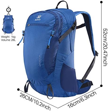 KAILAS 28L Backpack de caminhada resistente à água para homens Mulheres Daypack leve com capa