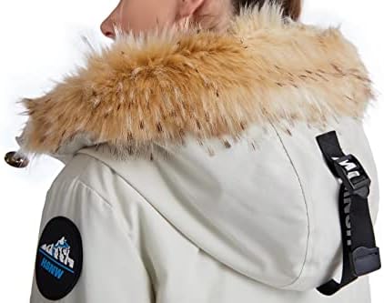 HSNW Mulheres Jaqueta de Esqui Mulheres Casacos de Inverno e Jaquetas de Esqui para Mulheres