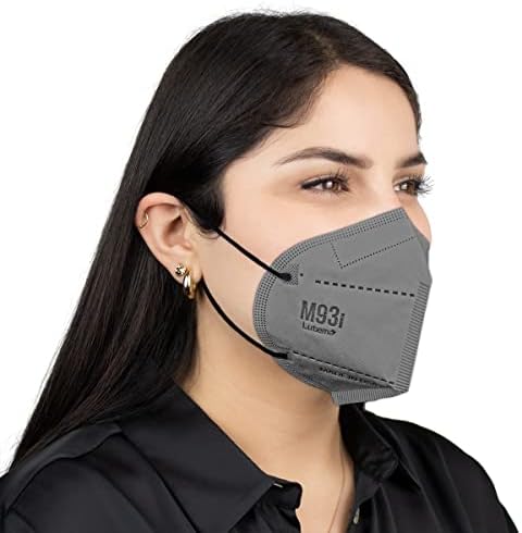 Eficiência do filtro M93i descartável 3 camadas unissex máscara facial amigável e confortável ponte de nariz