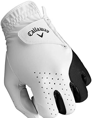 Callaway Golf Men Weather Spann Premium Synthetic Golf Glove