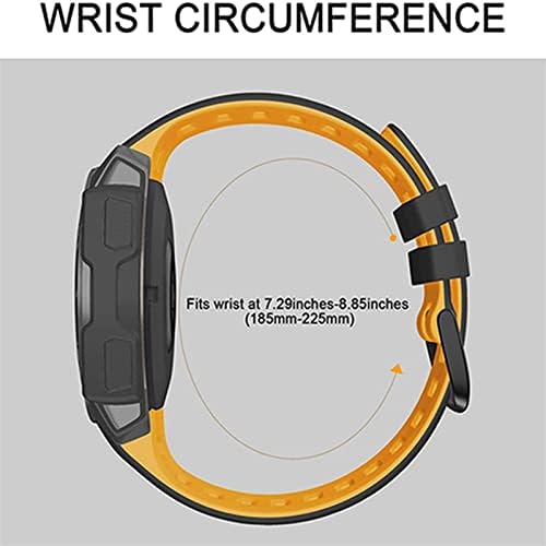 Vevel Silicone Watch Bands Strapas para Garmin Instinct Smart Watch Relógio de 22mm de pulseira de pulseira