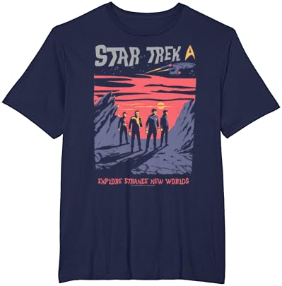 Star Trek Explore T-shirt Strange New Worlds Fan Art