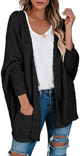 Roupas de outono para mulheres 2022 Cardigã frontal aberto Cardigan Sweater