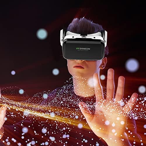 4NQ VR fone de ouvido para e Android Phones 3D Reality Reality Glasses com óculos de fone de