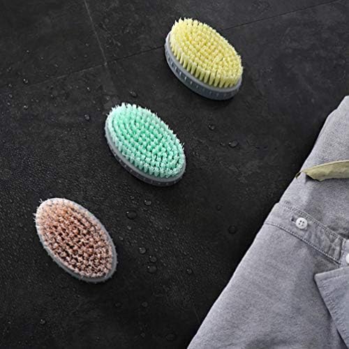 Escova de limpeza de bota de cabilock 4pcs pincel de lavanderia pincéis ovais de forma oval