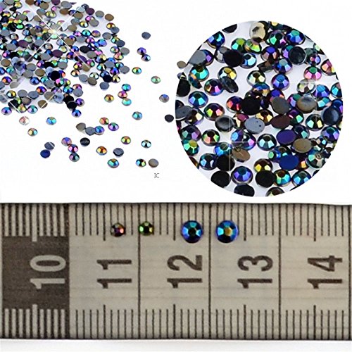Aiweiikang Hot Rhinestone Gems Glitter Wheel Decoration Diy Crystal