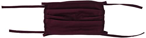 Tampa de face de algodão ajustável 3 maconha, sarja vermelha, tamanho único