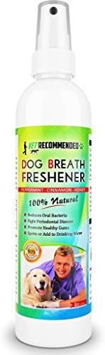 Vet Recomendado - Refrescador de Breather de cachorro e aditivo de água dental para animais de estimação All