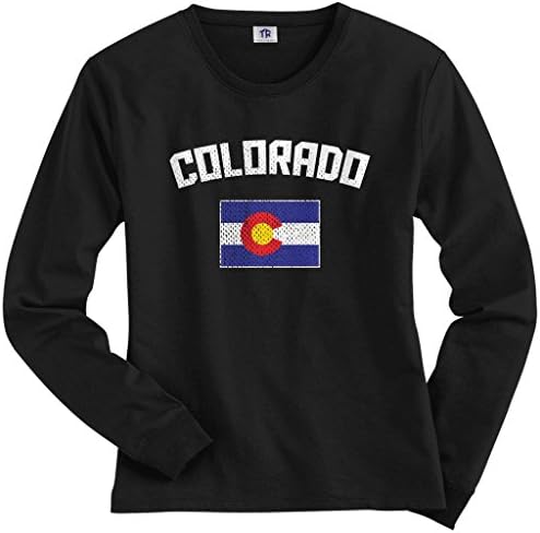 T-shirt de manga longa do Colorado Colorado Collow