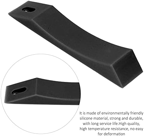 Placas de silicone de barra, barra portátil para levantamento de peso para proteger a barra e o piso
