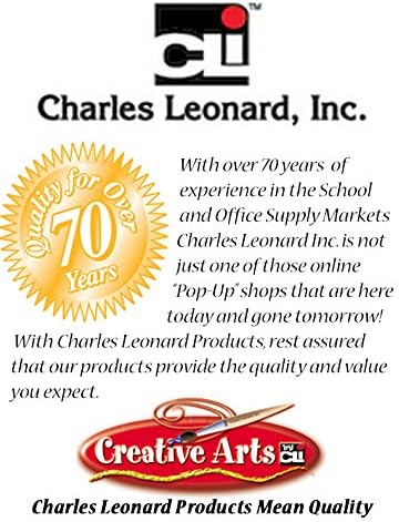 Artes criativas de Charles Leonard Chenille Hastes, 4 mm x 12 polegadas, vermelho, 100/bolsa