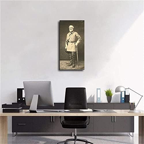 Robert E. Lee Poster Picture Art Impressão Tela da parede Decoração da sala de estar da sala de estar MUROM MUNAL