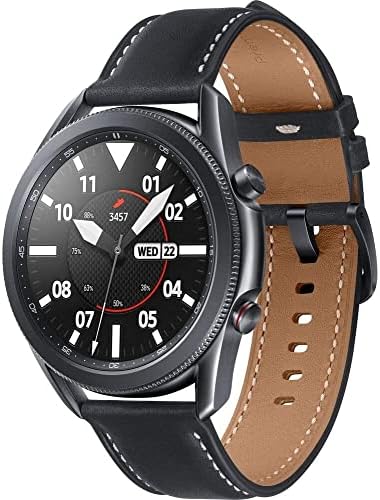 Samsung Galaxy Watch3 GPS Smartwatch45mm, Mystic Black
