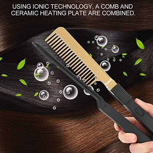 Hair alisador de cabelo Ensingue o cabelo molhado molhado, ferramenta de cabeleireiro de cabelo quente e alisador