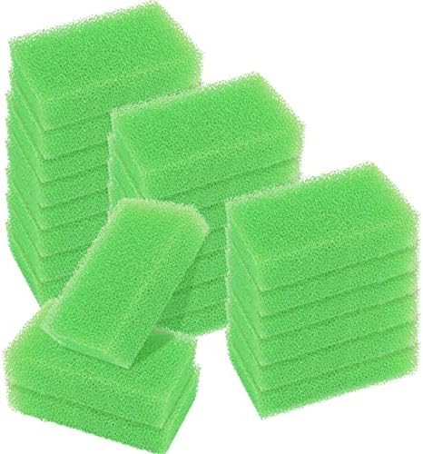 Esponjas embrulhadas individualmente, 24 Pack Kitchen Washing Sponge Bulk, para pratos de limpeza doméstica Apartamentos