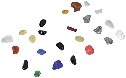 Calendário de contagem regressiva de minério de Natal emoshayoga, lindos coloras de minério de