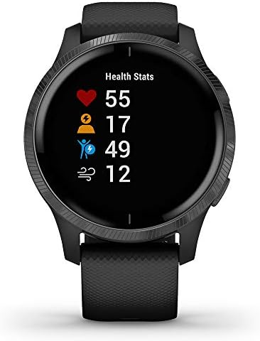Garmin Venu Fitness Smartwatch para homens e mulheres - Relógio de tela sensível ao toque amável e