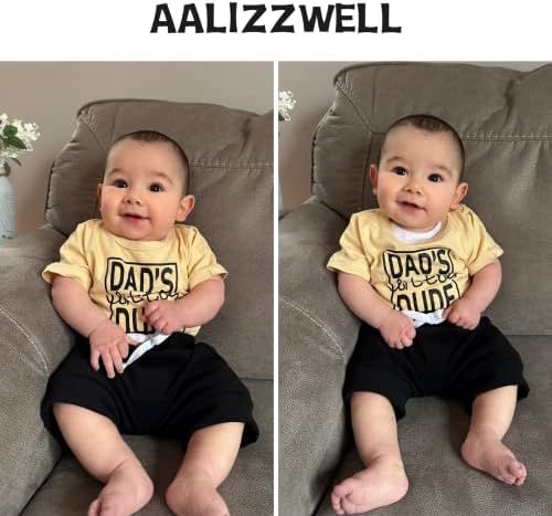 Aalizzwell recém -nascido bebê meninos de verão roupa de verão
