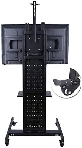 SEASD 37-70 polegadas LCD LED Plasma TV Display Stand Stand Carts/Trolley com suporte de DVD e