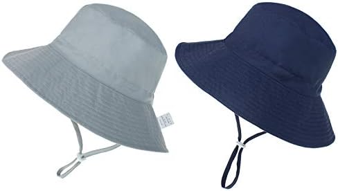Zando, meninas, chapéu de sol infantil de verão upf 50+ protetora solar boné largo balde chapéus