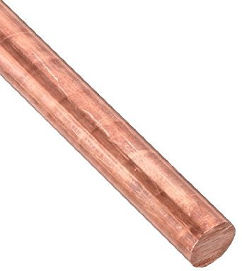 Haste de cobre 3/16 Diâmetro 6 Longo Pin Stock para Material da Faca, Bolsters, Metal Craft & Metal Working Hobbies,