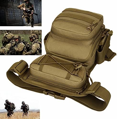 Saco de moto de motocicleta Bolsa de perna para homens e mulheres Tactical Tactical Bag multifuncional bolsa tática de caminhada ao ar livre bolsa