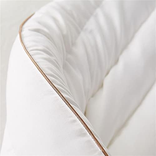 Travesseiros macios de Sawqf para dormir enchimento de penas de rebote lento Proteção da coluna no pescoço travesseiro