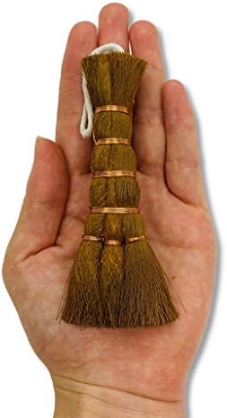 Kakuri Bonsai Broom Brush Small 4.3 Profissional Broom Small Small, ferramenta japonesa de bonsai