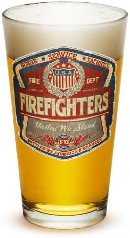 Erazor bits copos de cerveja? Presentes de bombeiro para homens ou mulheres? Denim Fade Beer Rótulo de