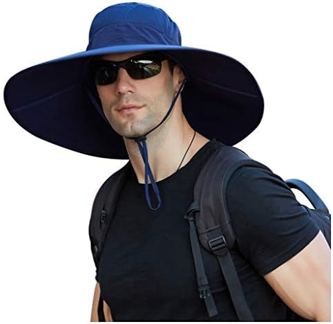Caminhada de verão Bucket Sun Chapéus dobráveis ​​e tampas para homens para homens Fisherman Outdoor Faced