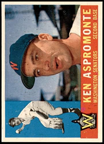 1960 Topps 114 Ken Aspromonte Washington Senadores NM/MT senadores