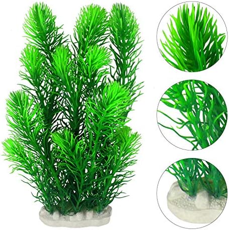 MyLifeUnit Artificial Aquarium Plants, plantas de decoração de tanques de peixe para decorações de aquário