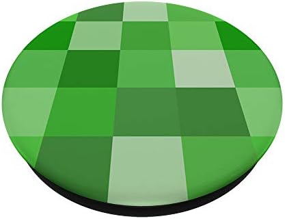 Popsockets de jogador de pixels verdes PopGrip: Swappable Grip para telefones e tablets