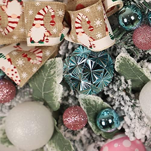 Xios Dog Christmas Wreath 2022 New Christmas Wreath Withide Down Decorações de árvores Decoração