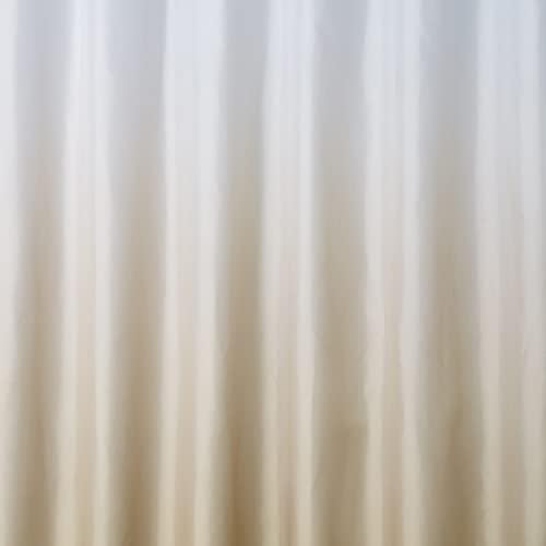 Cortinas de chuveiro ombre de ouro yostev para banheiro, textura moderna de textura tecido de chuveiro à prova