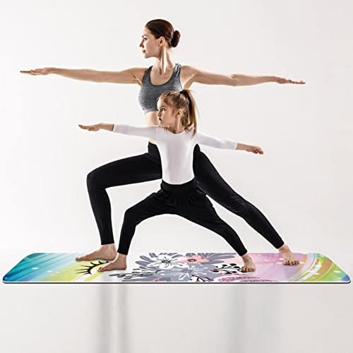 Yoga Mat, tapetes de ioga para treino doméstico, tapete de exercícios, tapetes de exercícios, pilates tapete,