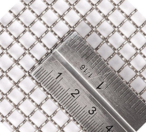 Grade de malha de corte de diamante - contagem de malha: 4 malha, dimensões: 31cm x 70cm - por inóxia