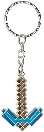 Jinx Minecraft Diamond Pickaxe Metal Key Chain
