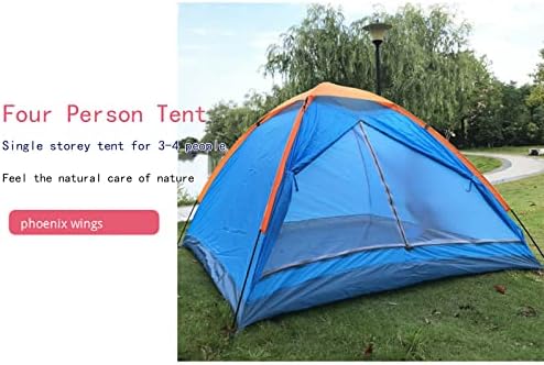 NA tenda de acampamento ao ar livre 3-4 pessoas, Profissional à prova d'água e barraca de mochila leve à prova