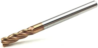 Cortador de moagem de superfície 6mm 4 flauta HRC55 Mills de tungstênio com revestimento de liga de tungstênio